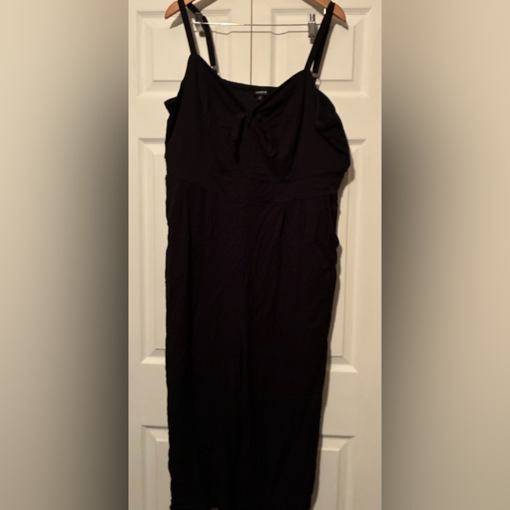 Spaghetti strap jump suit
